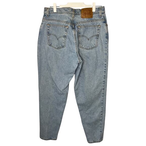 Vintage Levi's Women's Jeans Sz 16 Blue 550 Relaxed Fit Tapered Leg Made in USA - Picture 2 of 11